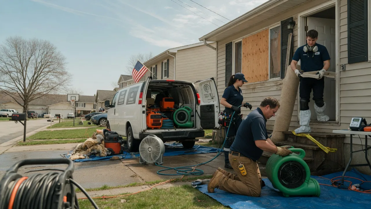 Water Damage Restoration in Kent, OH near me